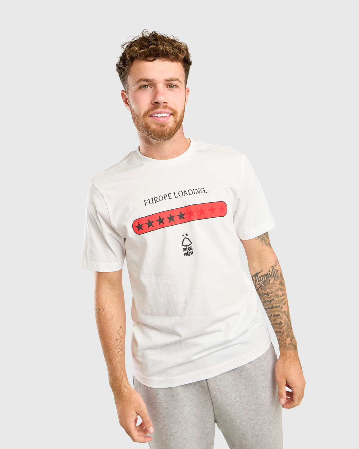 NFFC White Europe Loading T-Shirt