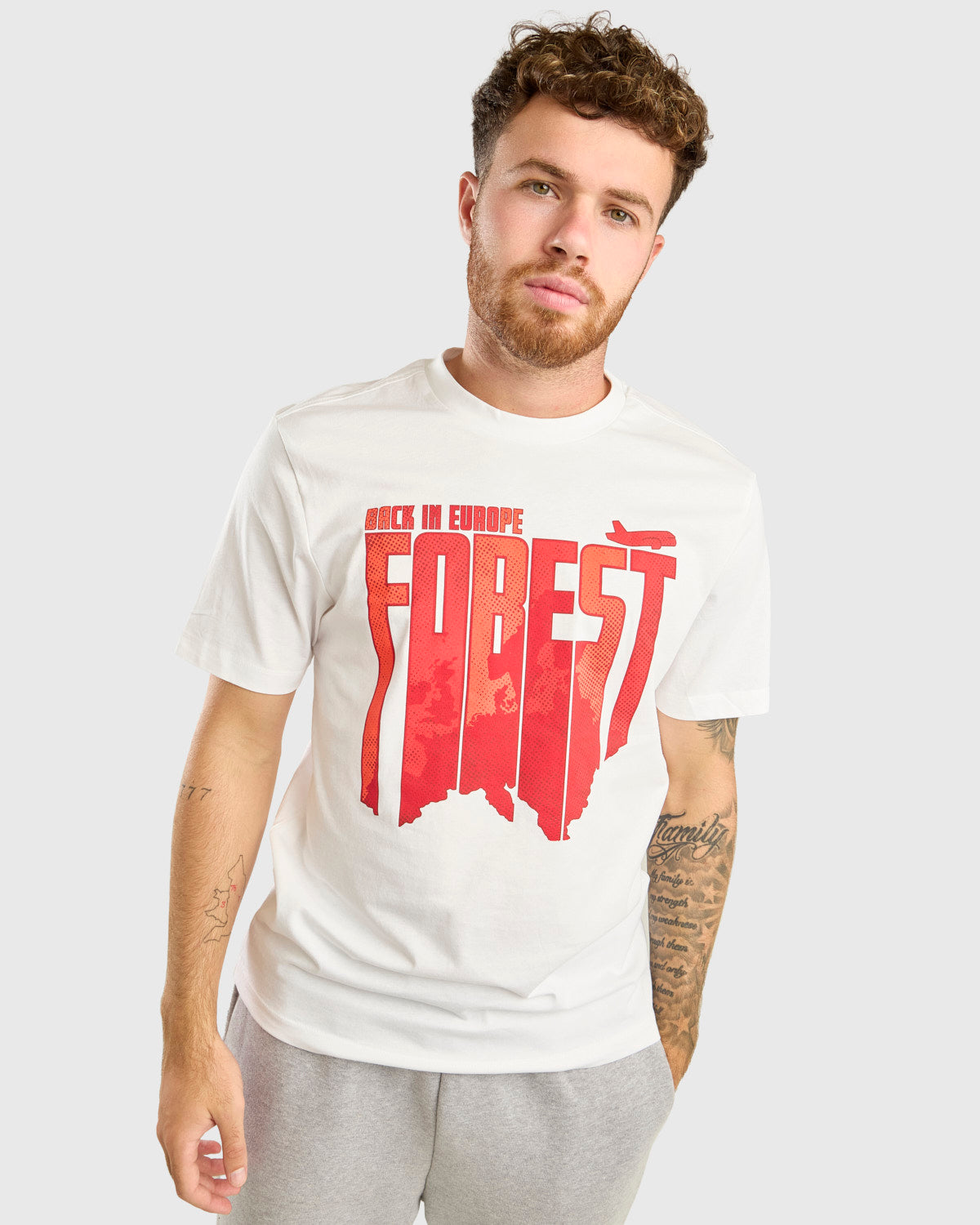 NFFC White Map T-Shirt