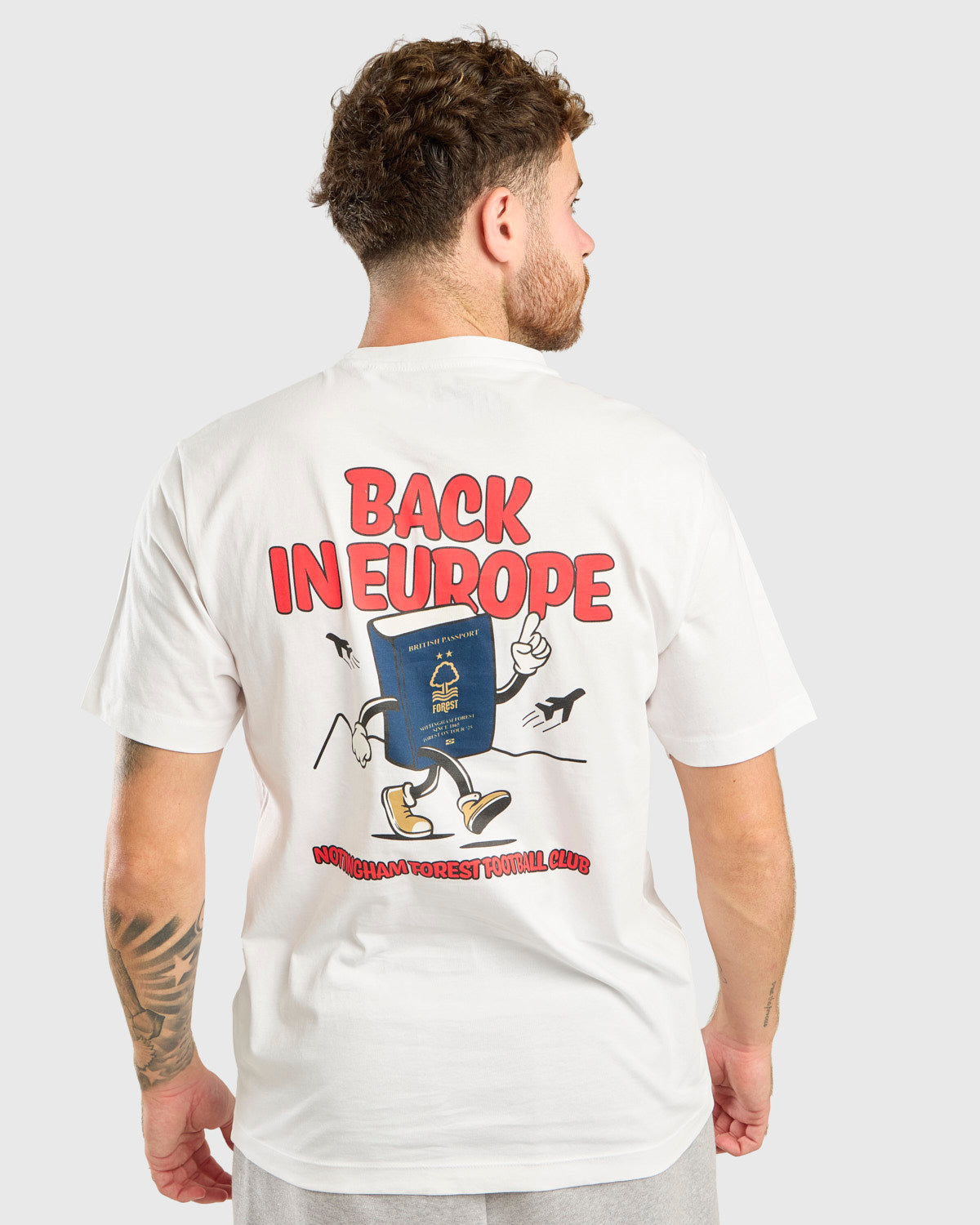NFFC White Passport T-Shirt