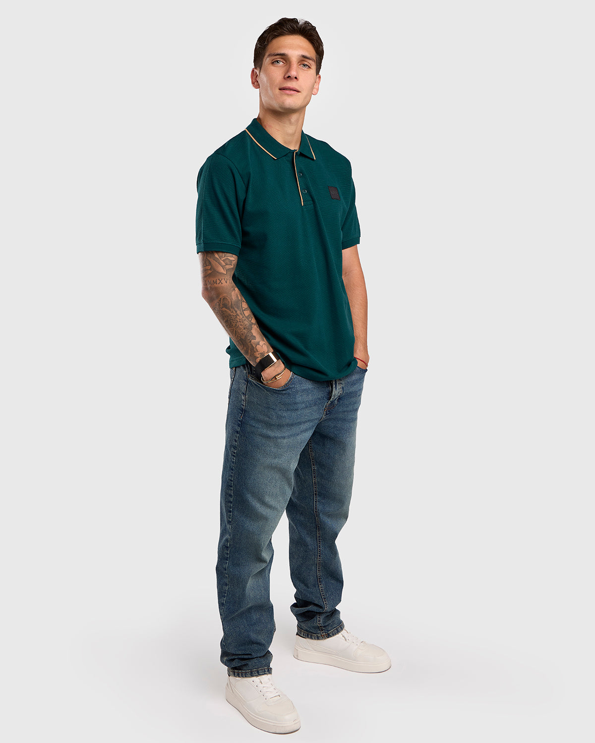 NFFC Teal Terrace Polo