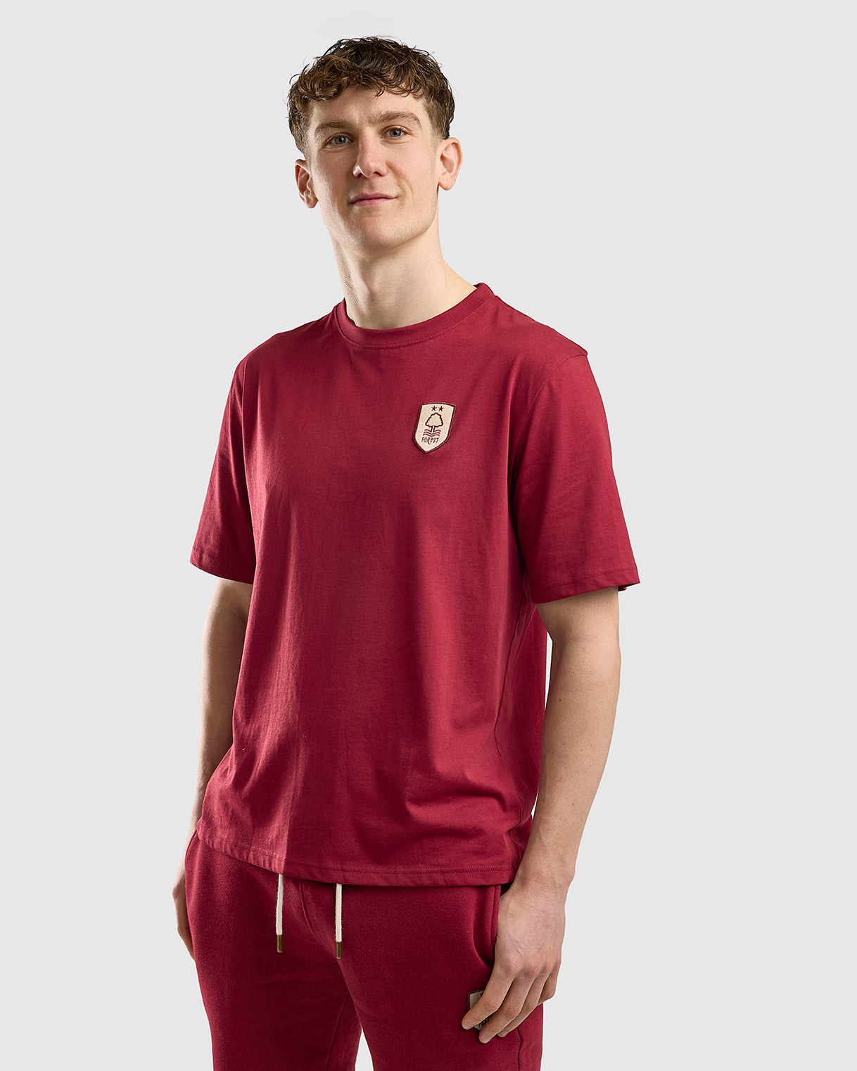 NFFC Burgundy Legacy Relaxed T-Shirt