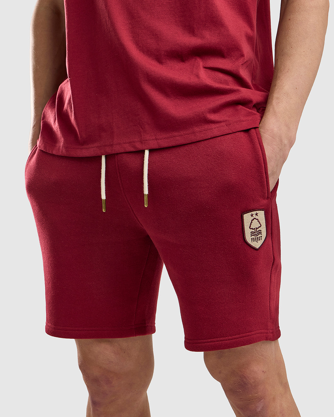 NFFC Burgundy Legacy Shorts