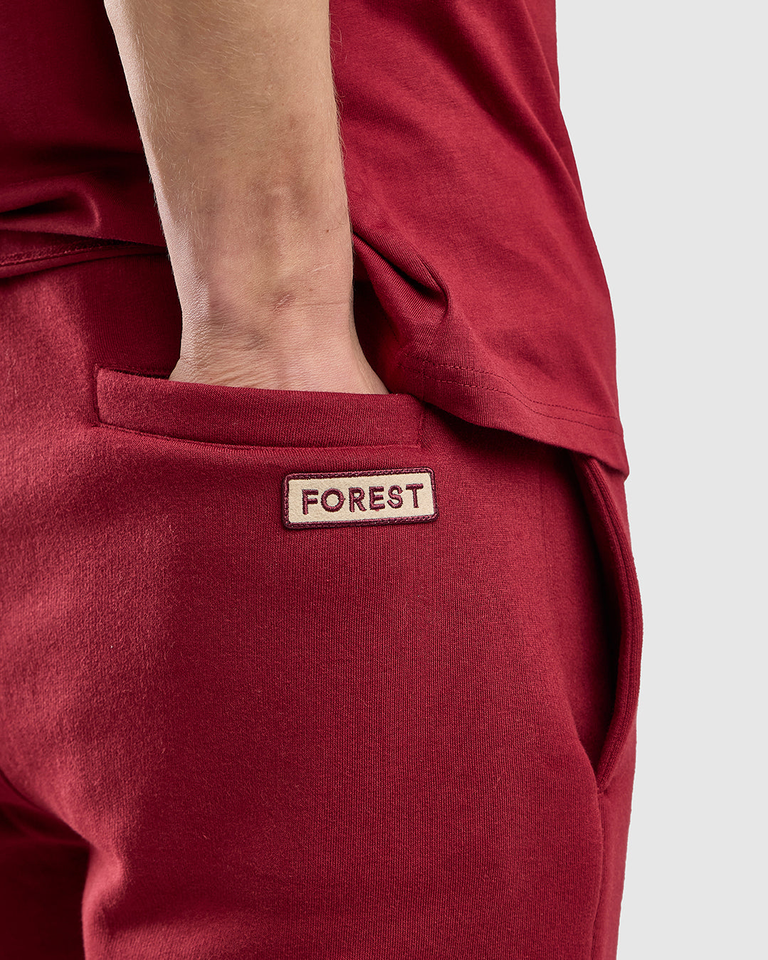 NFFC Burgundy Legacy Shorts