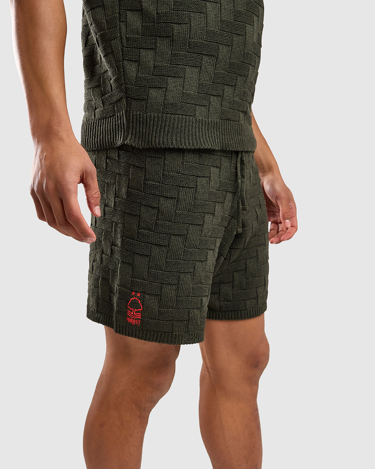 NFFC Musk Herringbone Shorts