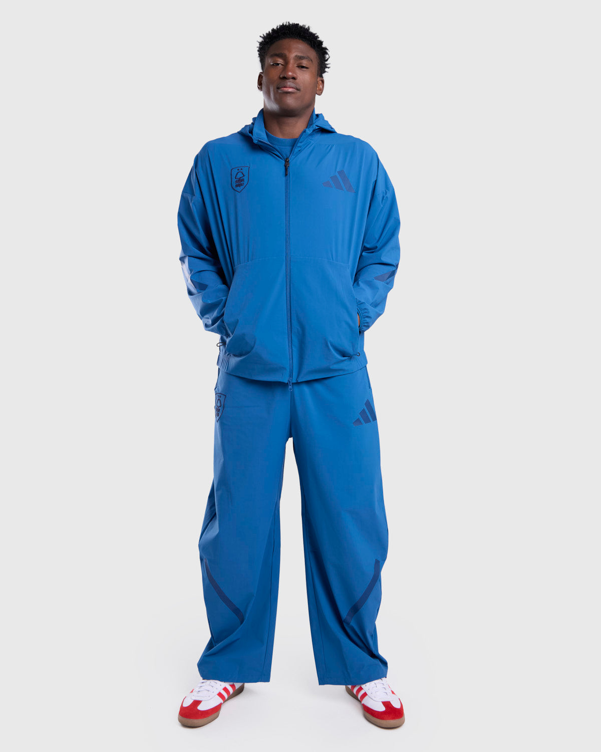 NFFC adidas Dusky-Petrol ZNE Woven Track Top