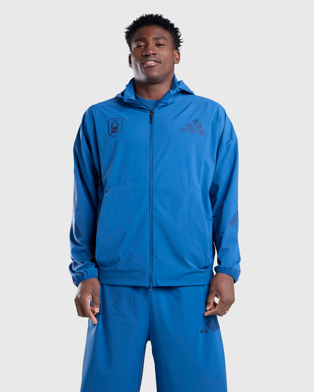 NFFC adidas Dusky-Petrol ZNE Woven Track Top