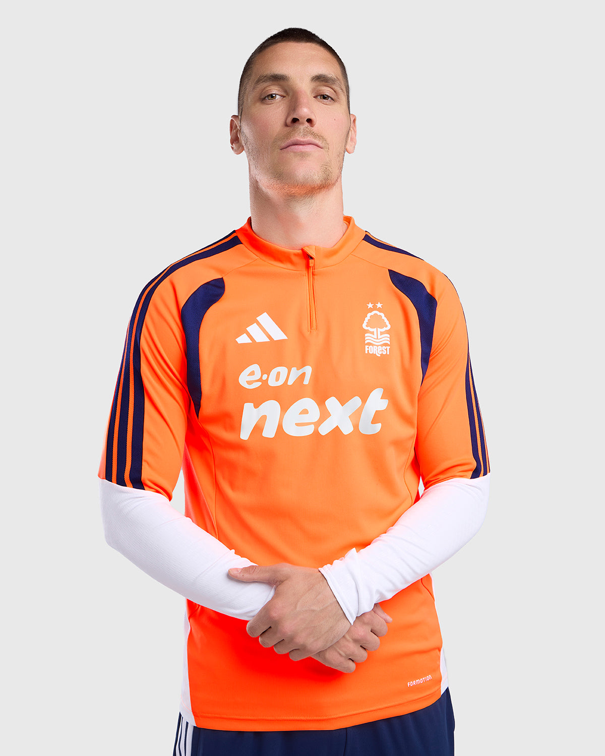 NFFC 26/27 Lucid Orange Training 1/4 Zip Top