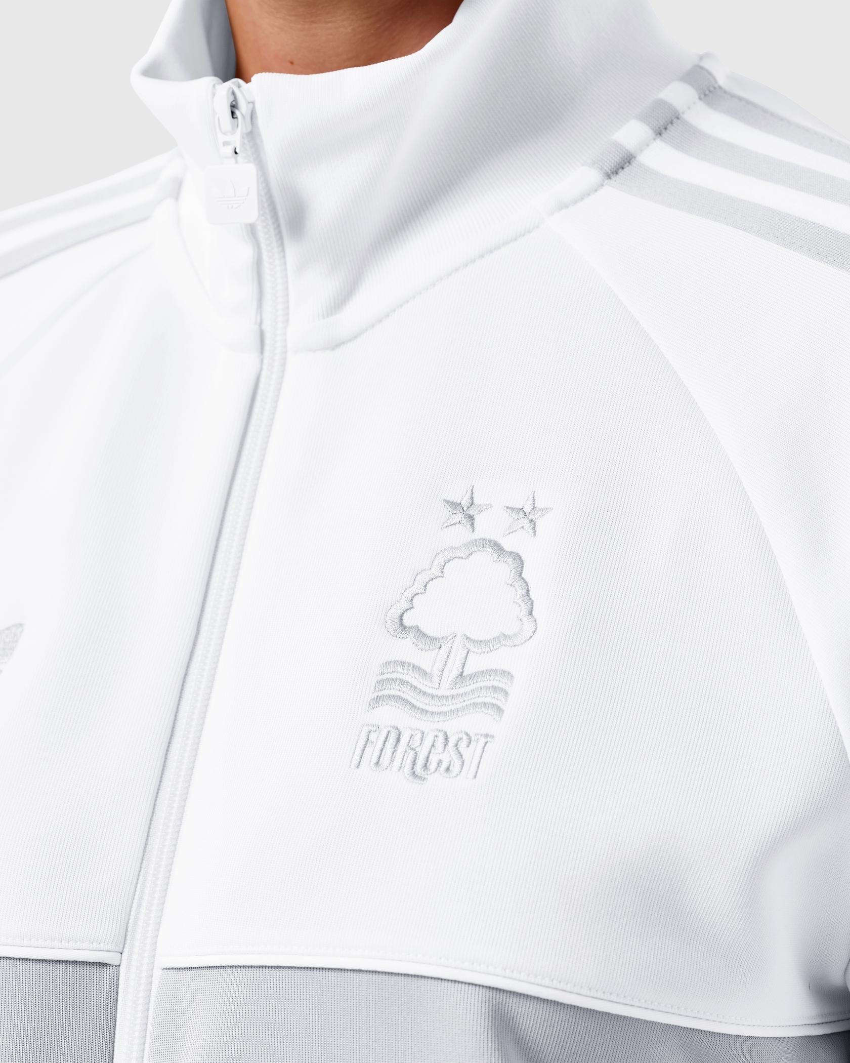 NFFC 26/27 adidas Originals White Walk Out Jacket