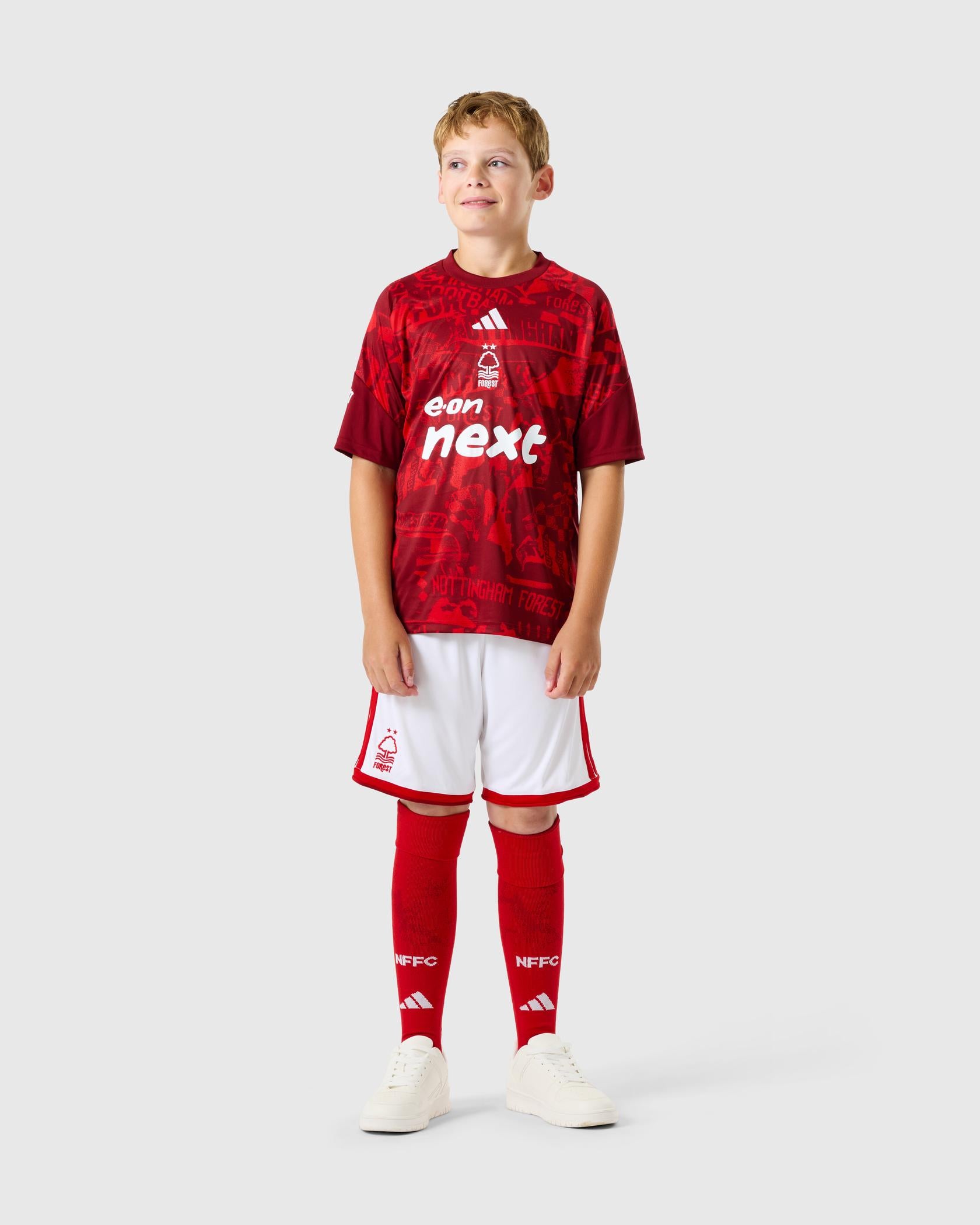 NFFC 26/27 Junior Red Pre-Match Jersey