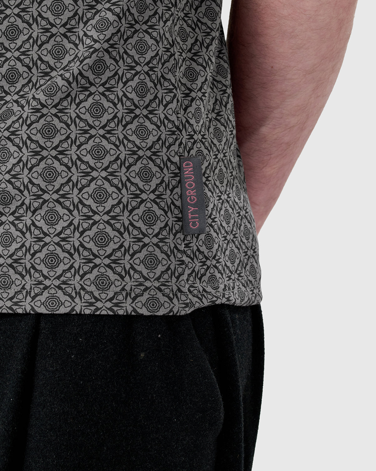 NFFC Charcoal Weekend Edit AOP Polo