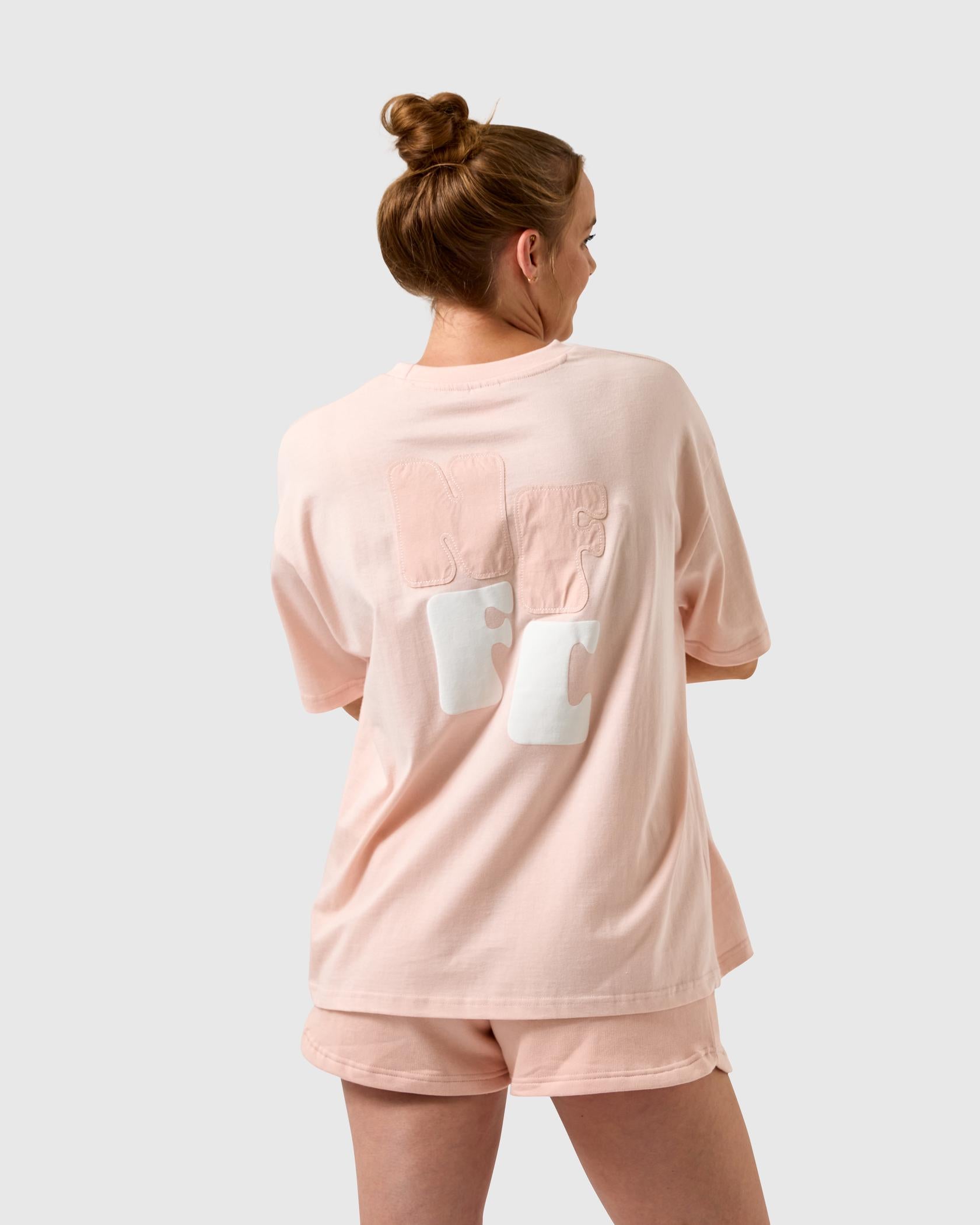 NFFC Women's Pink Bubble T-Shirt