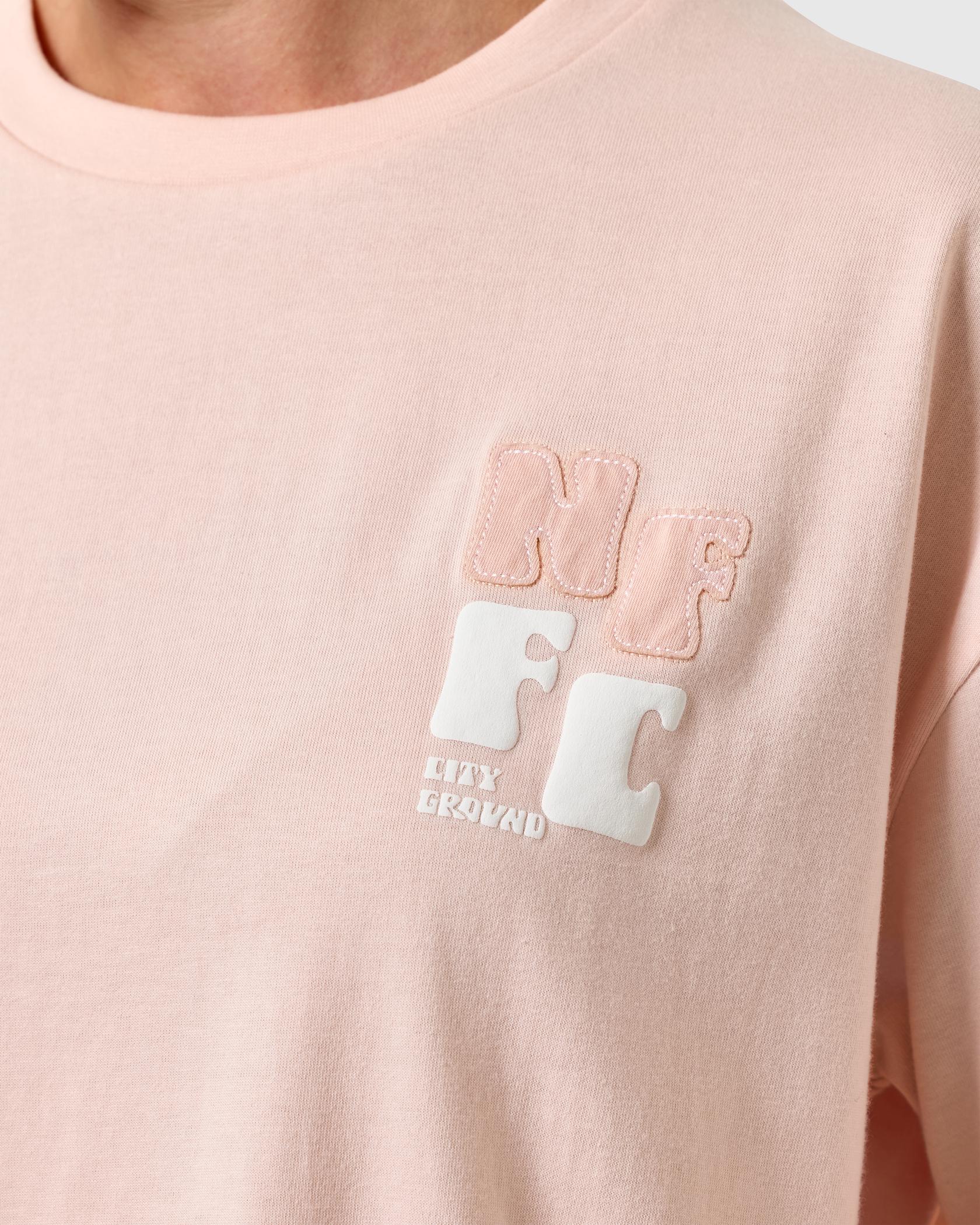 NFFC Women's Pink Bubble T-Shirt