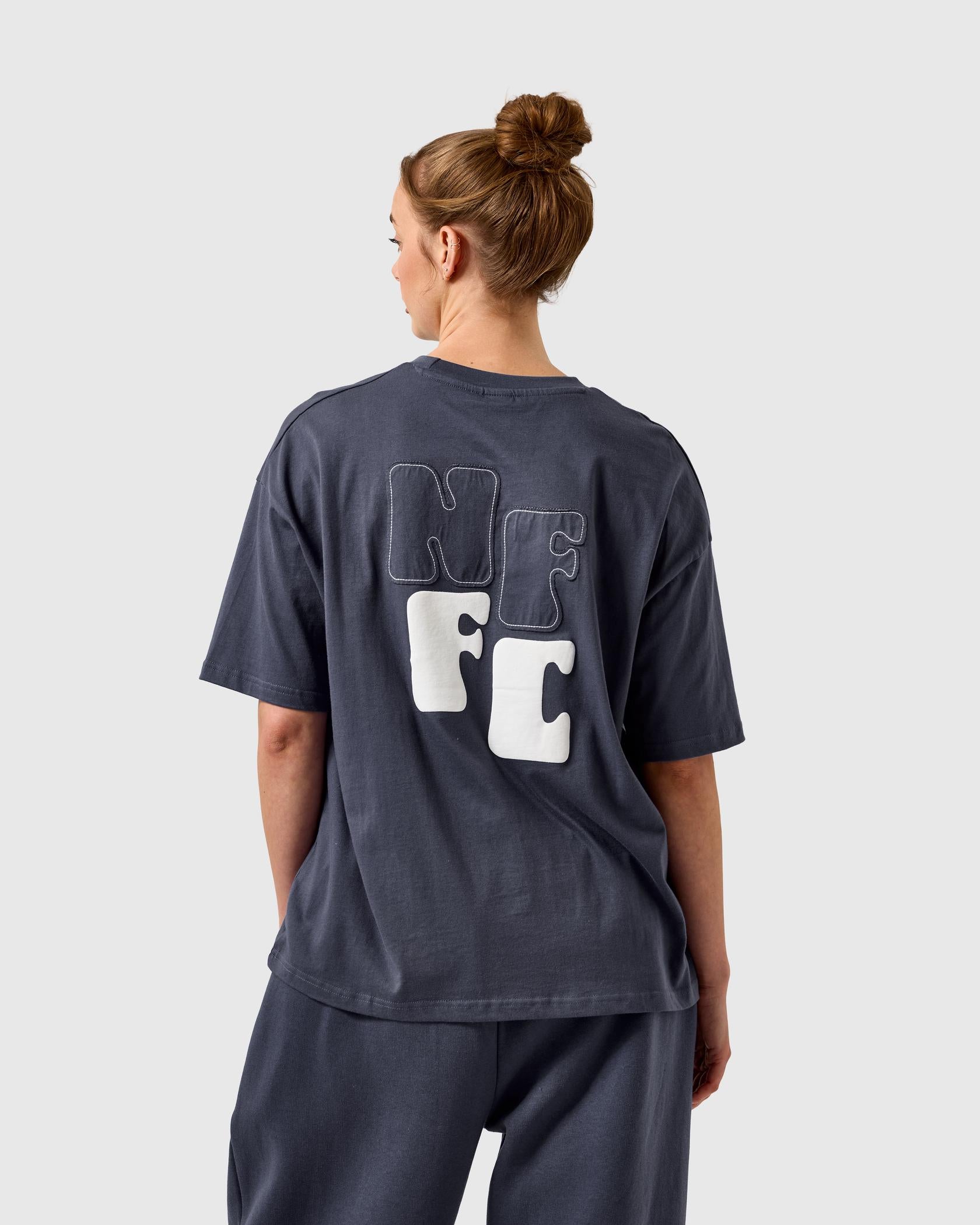 NFFC Women's Blue Bubble T-Shirt