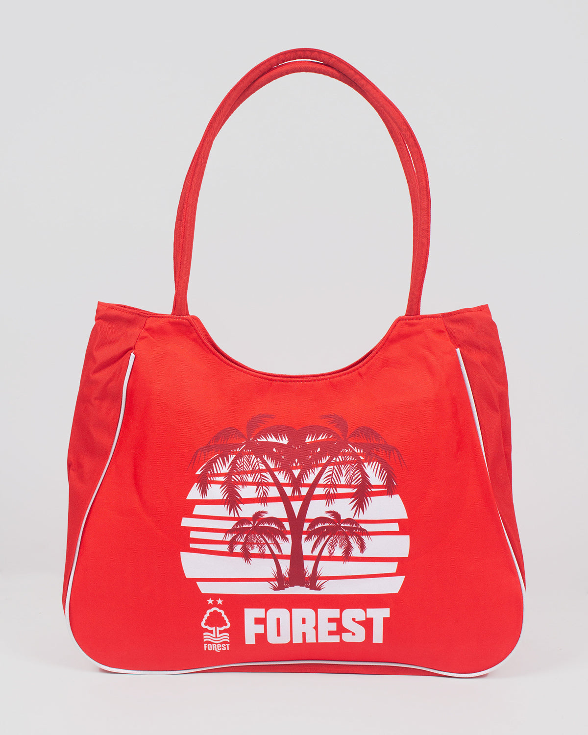 NFFC Palm Tree Print Beach Bag