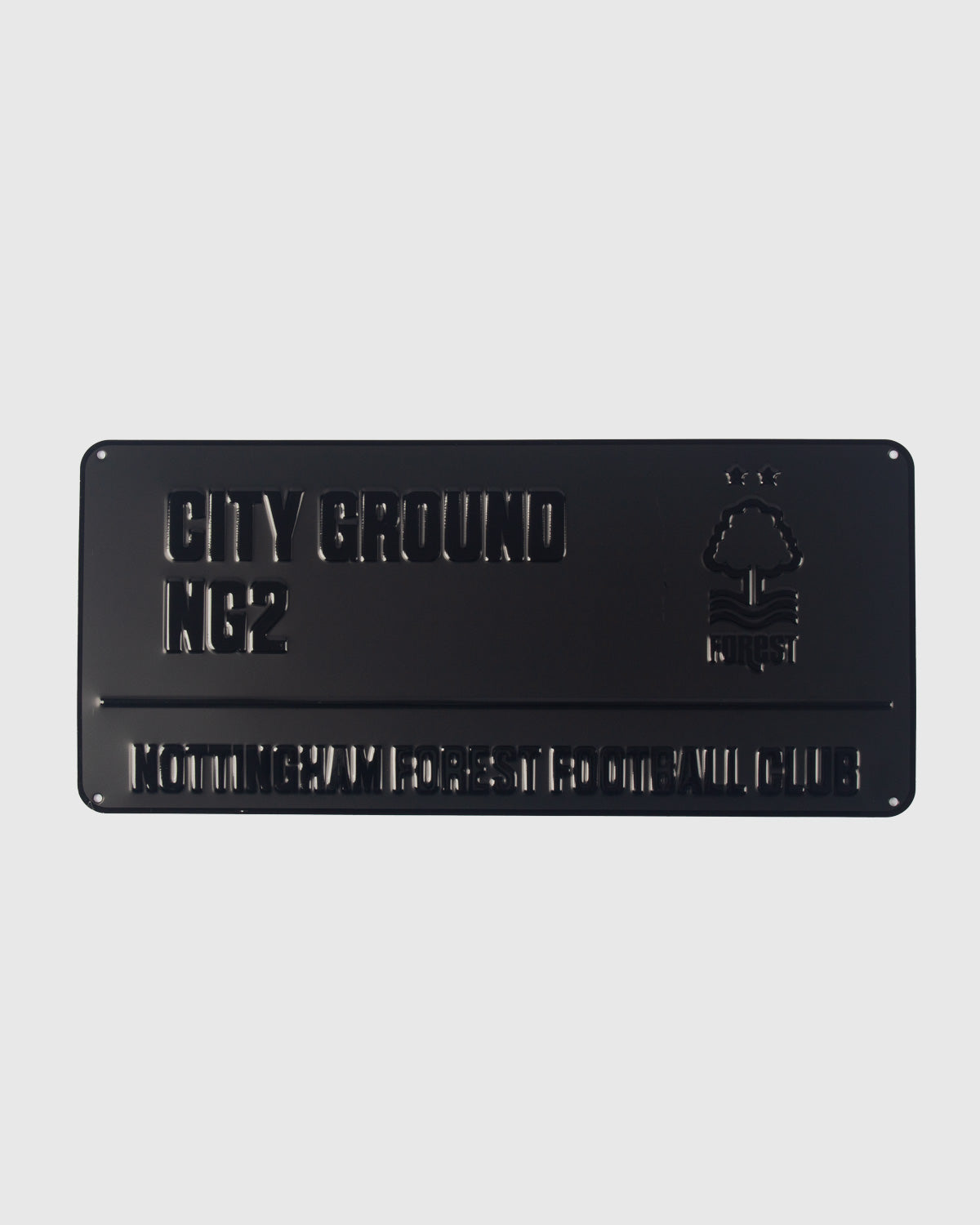 NFFC Black Out Street Sign