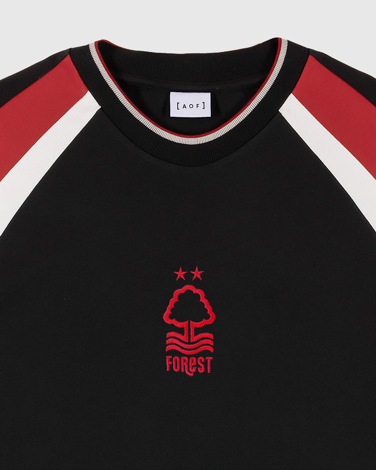Art of NFFC Black 90s Panelled T-Shirt