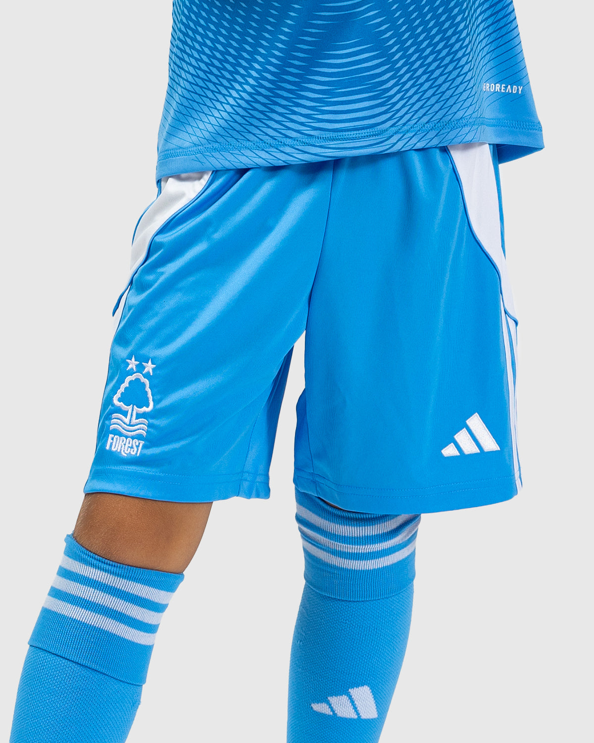NFFC Junior Blue Goalkeeper Shorts 25/26
