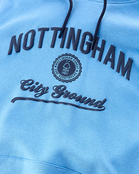 NFFC Blue Collegiate Print Hoodie