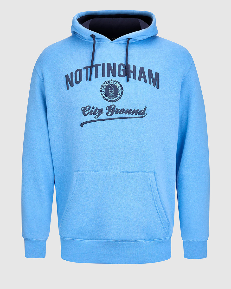 NFFC Blue Collegiate Print Hoodie