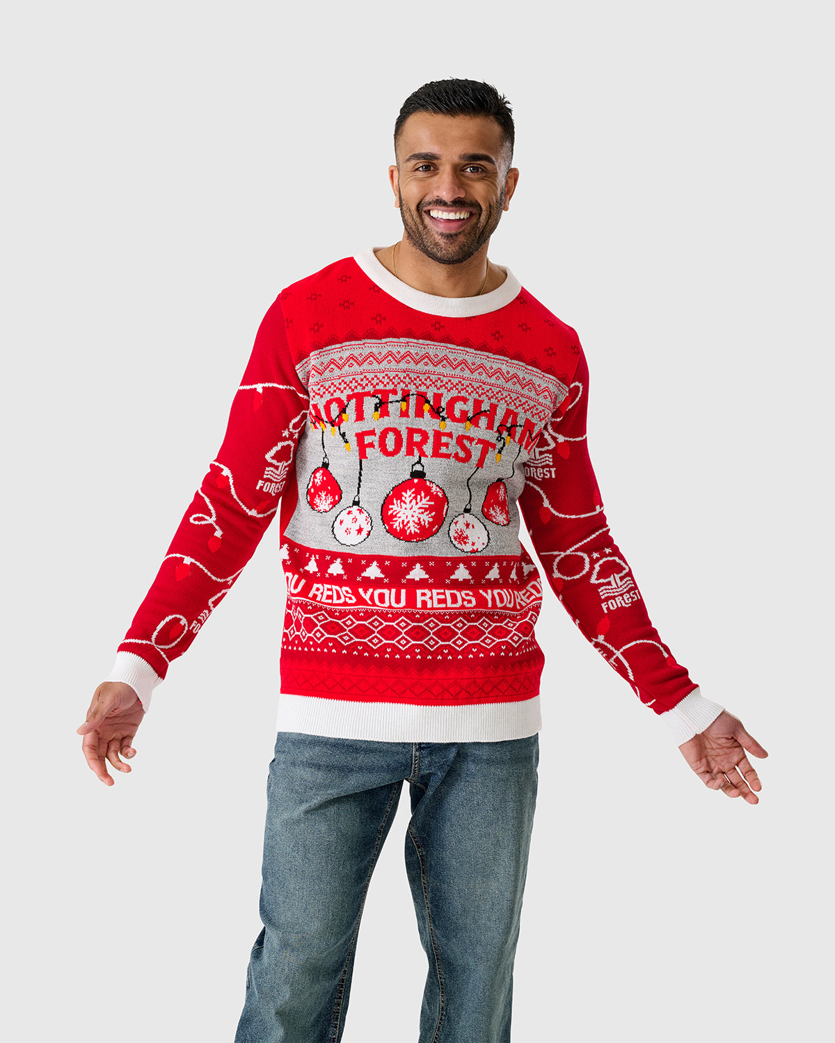 NFFC Bauble Christmas Jumper