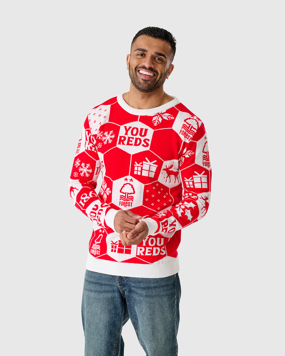 NFFC Scramble Christmas Jumper