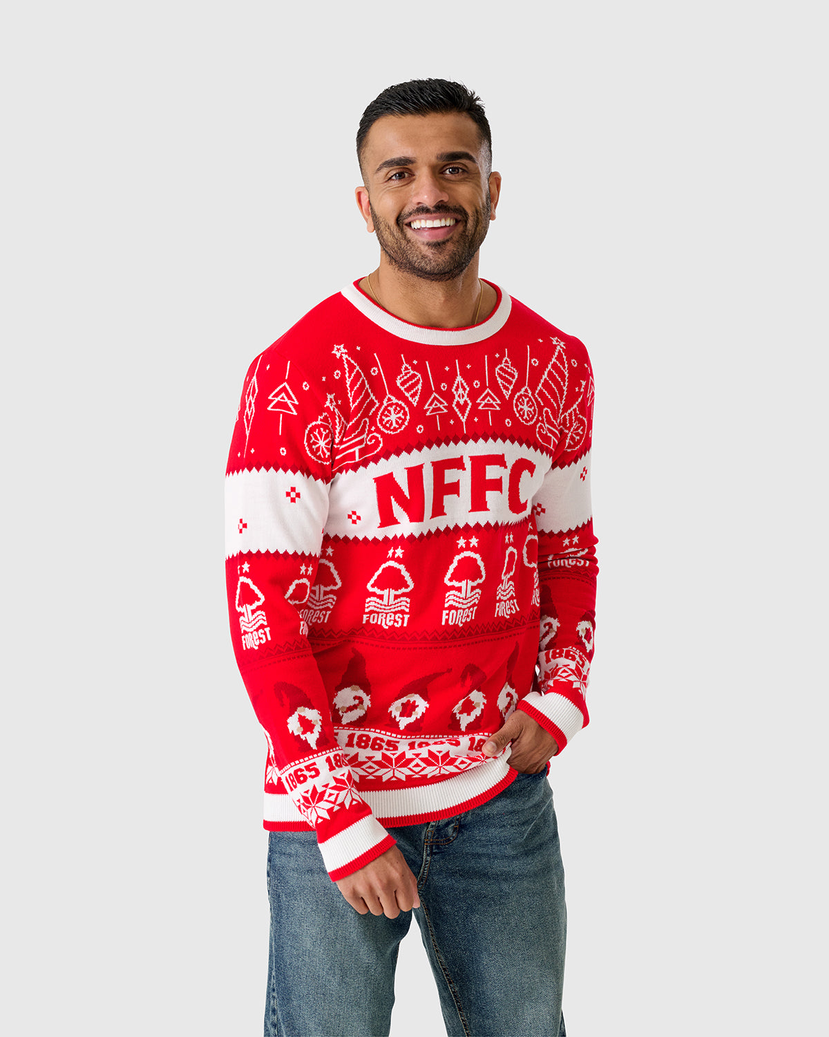 NFFC Gnome Wrap Christmas Jumper