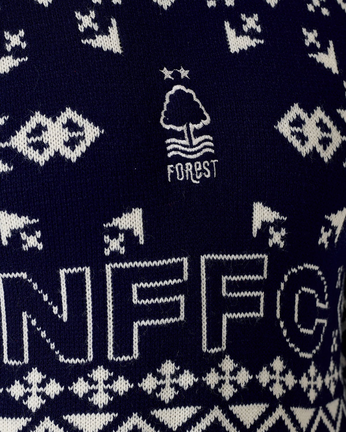 NFFC Cable Knit Christmas Jumper