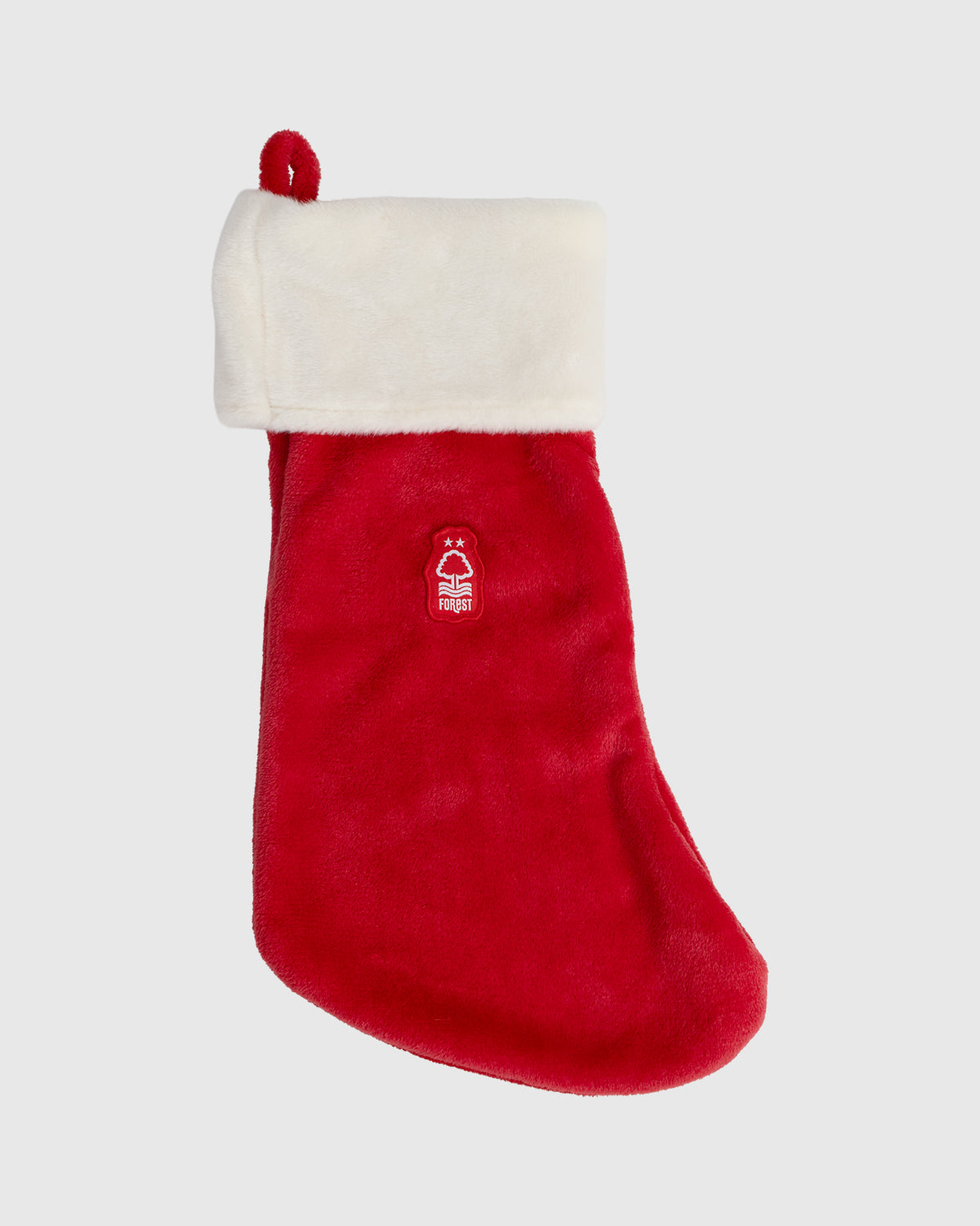 NFFC Fluffy Christmas Stocking