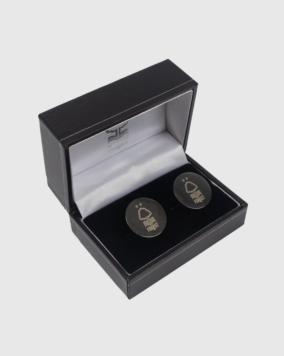 NFFC Round Boxed Crest Cufflinks