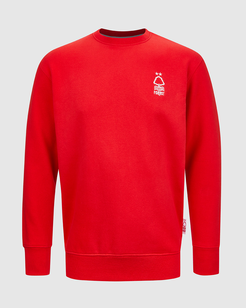 NFFC Red Essential Crew Neck Sweatshirt