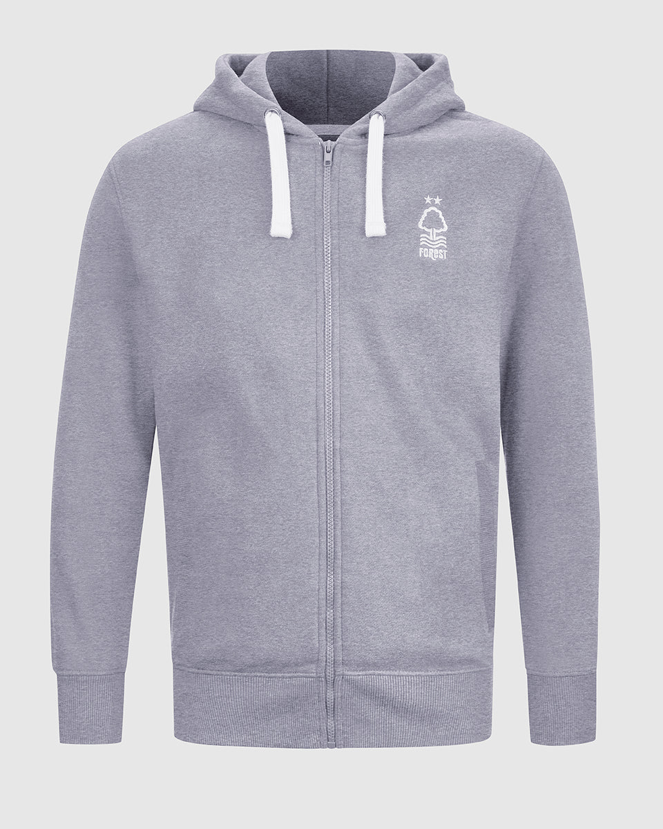 NFFC Grey Essential Full Zip Hoodie