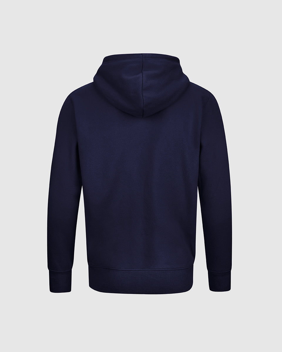 NFFC Junior Navy Essential Full Zip Hoodie