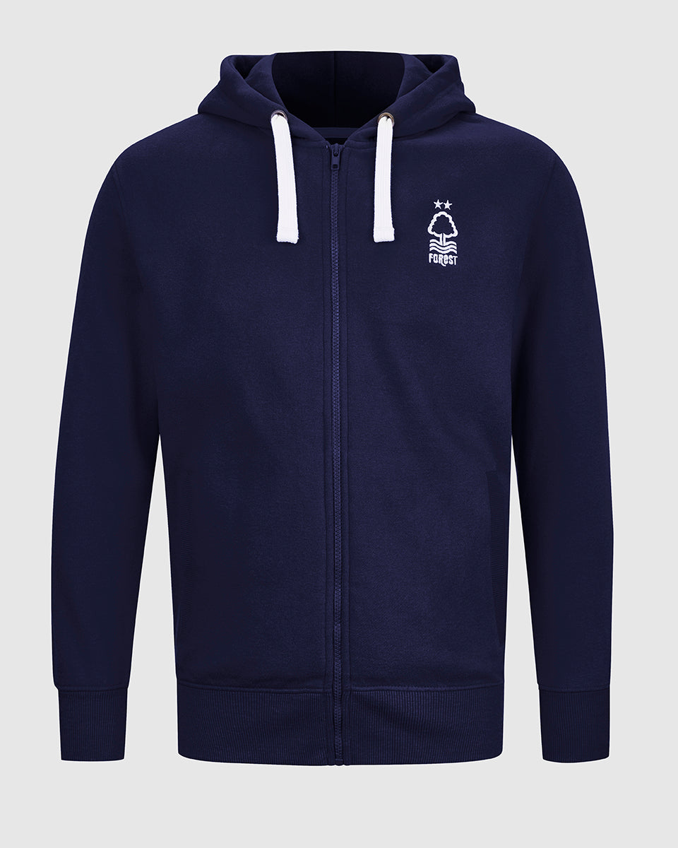 NFFC Navy Essential Full Zip Hoodie