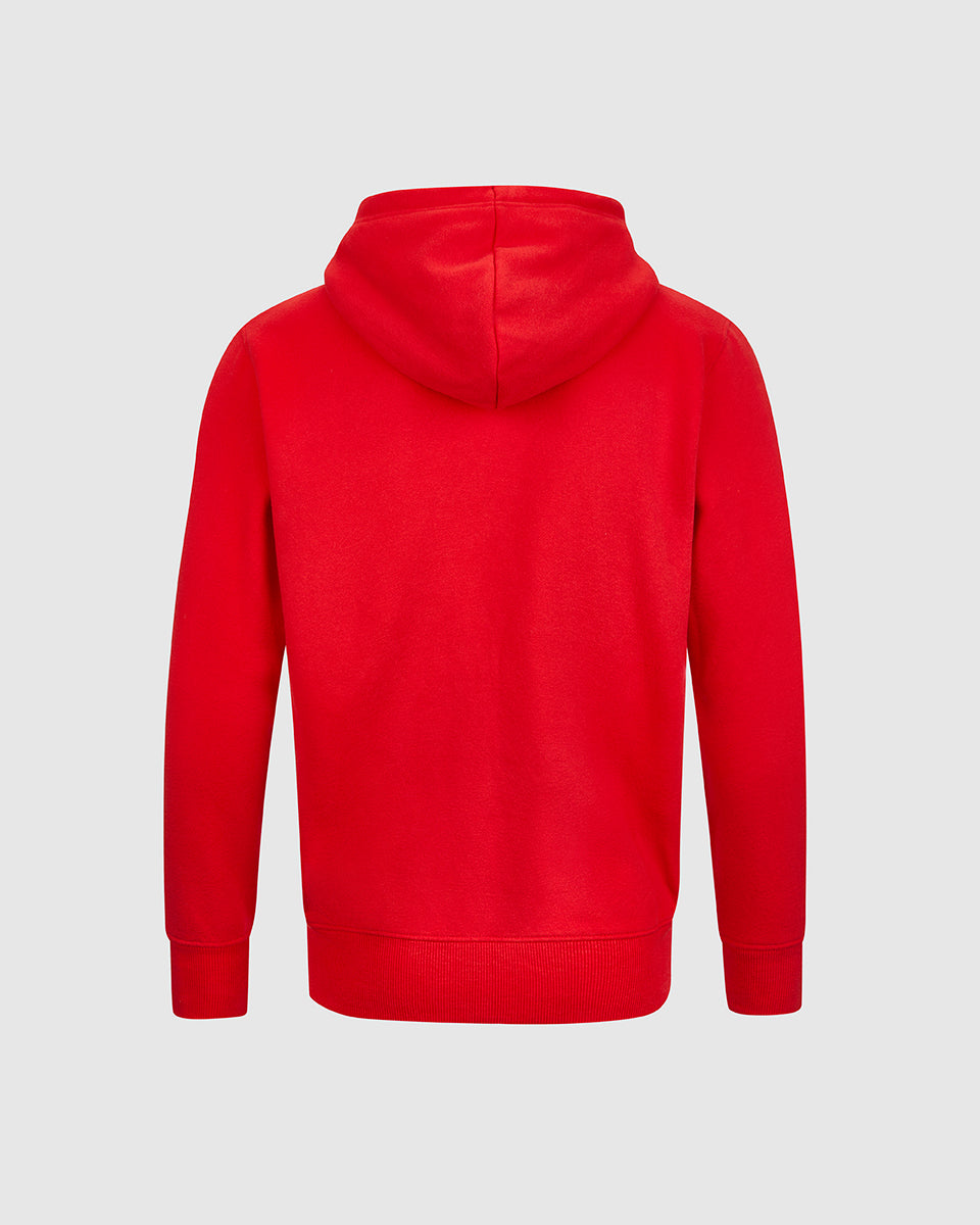 NFFC Junior Red Essential Full Zip Hoodie