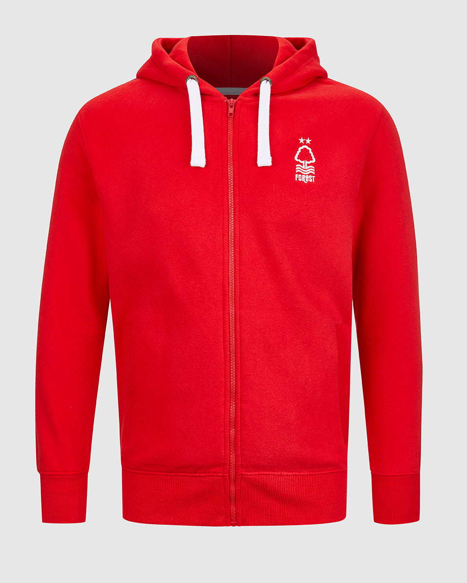 NFFC Red Essential Full Zip Hoodie