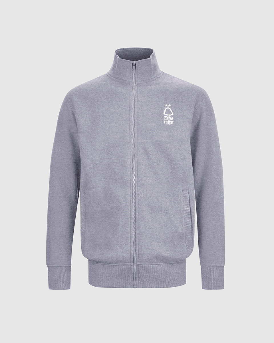 NFFC Junior Grey Essential Full Zip Track Top