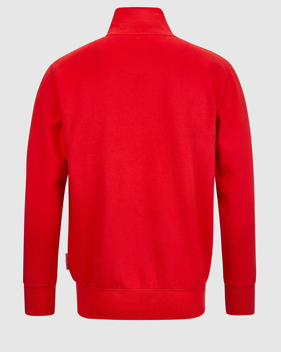 NFFC Red Essential Full Zip Track Top