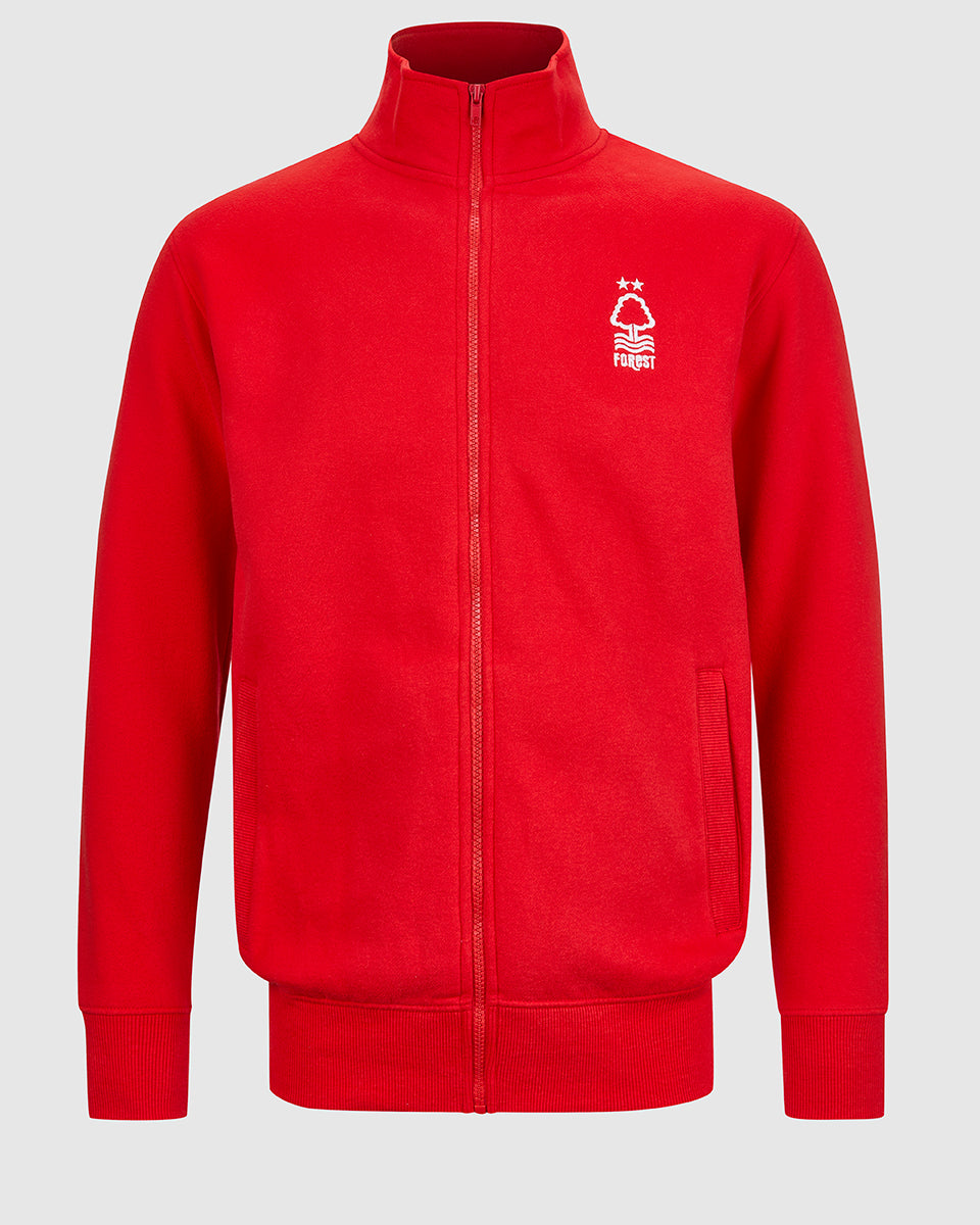 NFFC Red Essential Full Zip Track Top