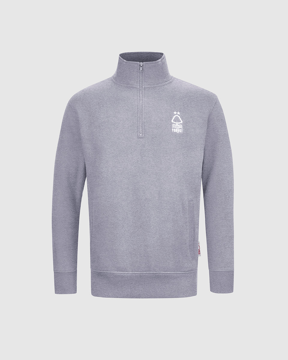 NFFC Junior Grey Essential 1/4 Zip Top