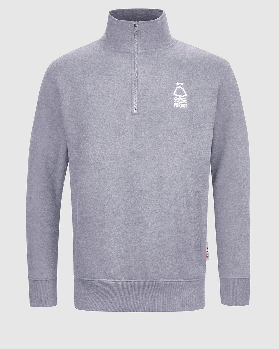 NFFC Grey Essential 1/4 Zip Top