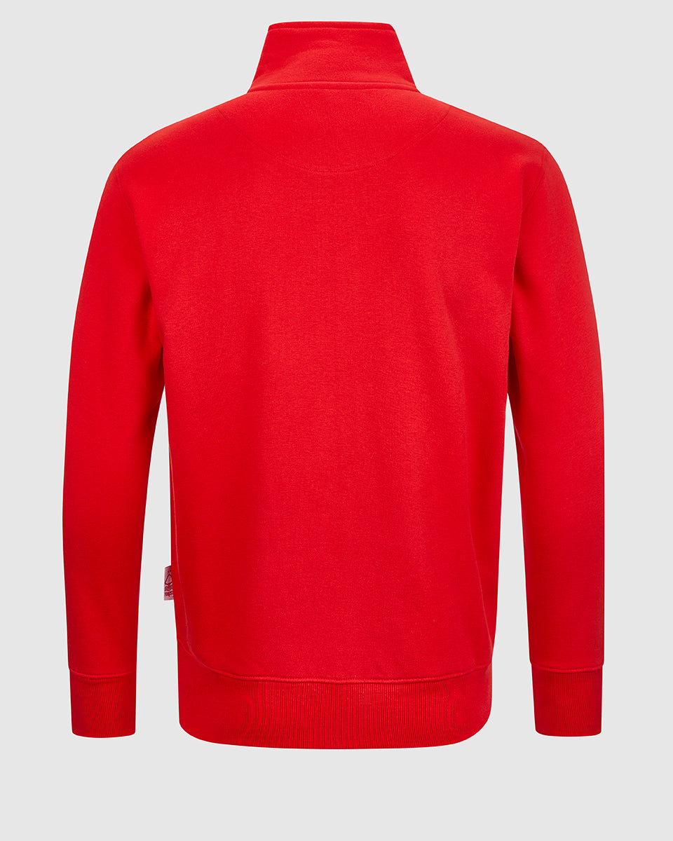 NFFC Red Essential 1/4 Zip Top