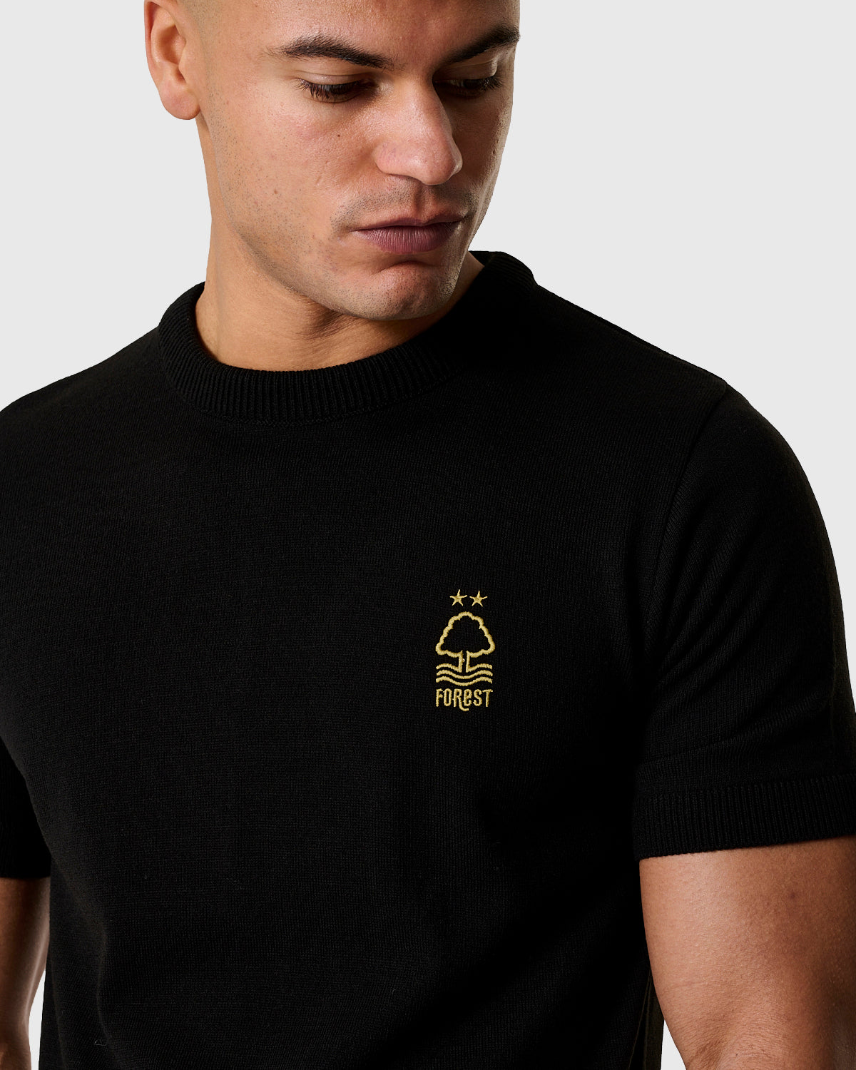 NFFC Black Essential Knit T-Shirt