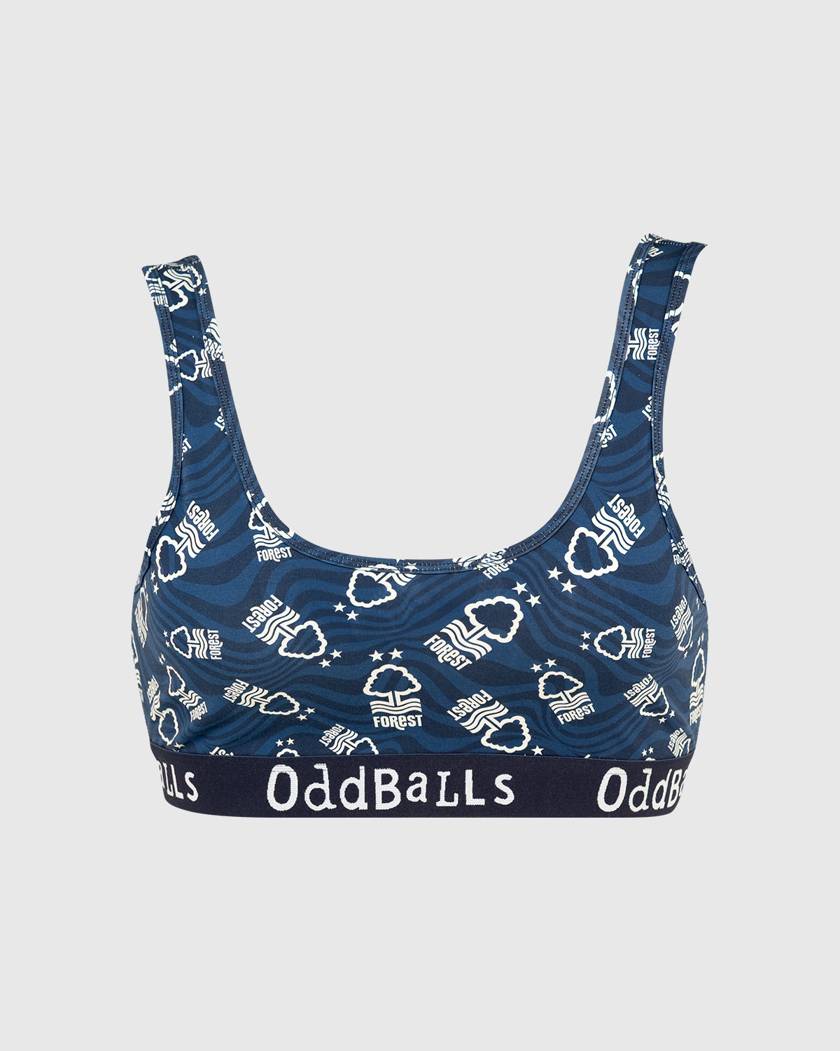 NFFC OddBalls Womens Navy Swirl Bralette