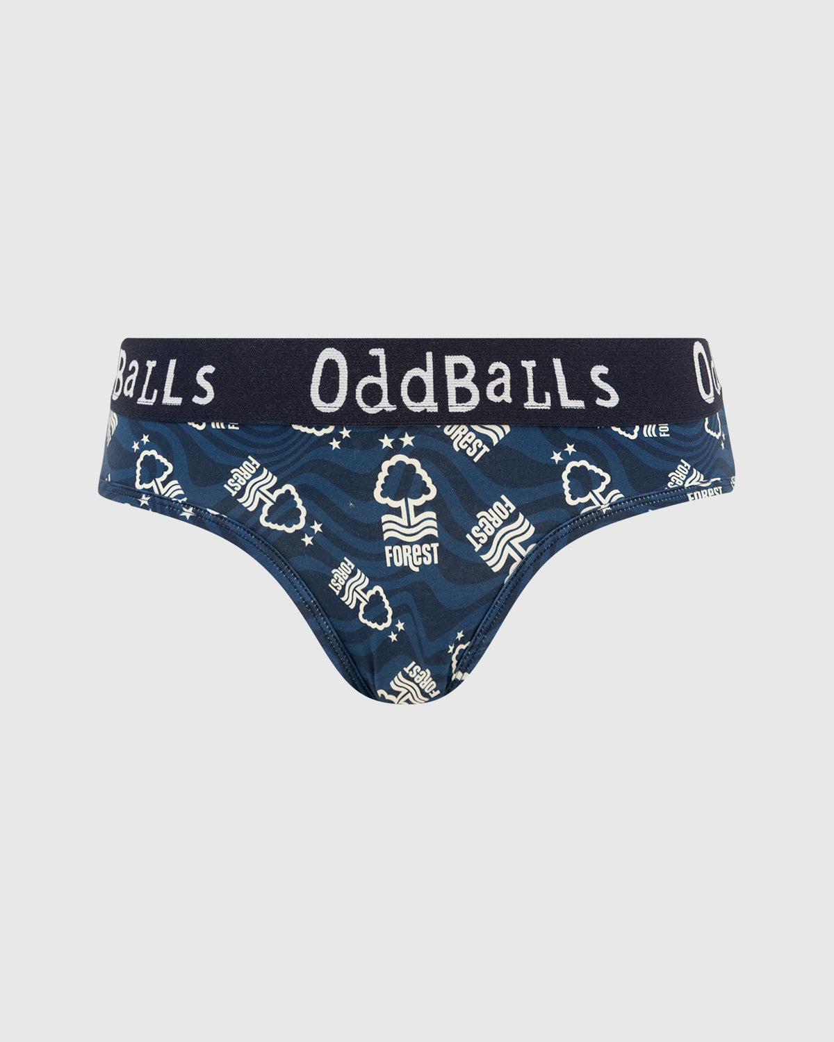 NFFC OddBalls Womens Navy Swirl Briefs