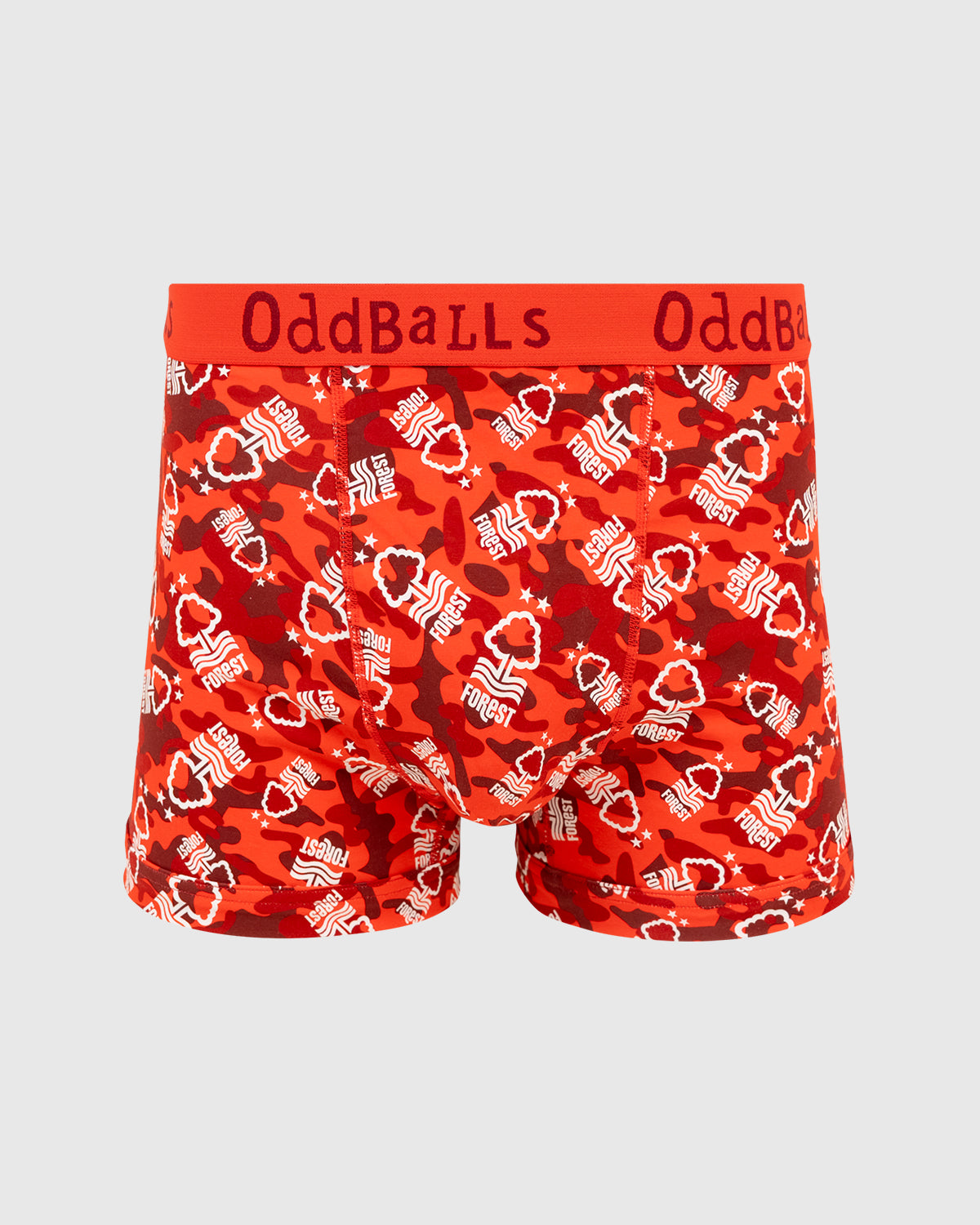 NFFC OddBalls Red Camo Boxer Shorts