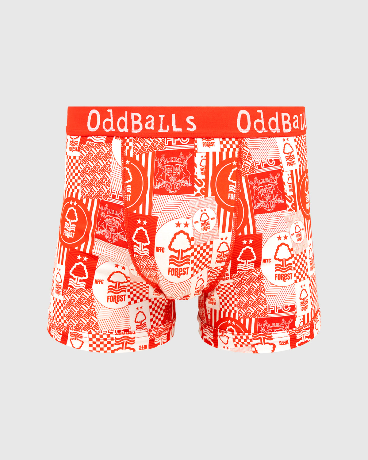NFFC OddBalls Red Flag Boxer Shorts