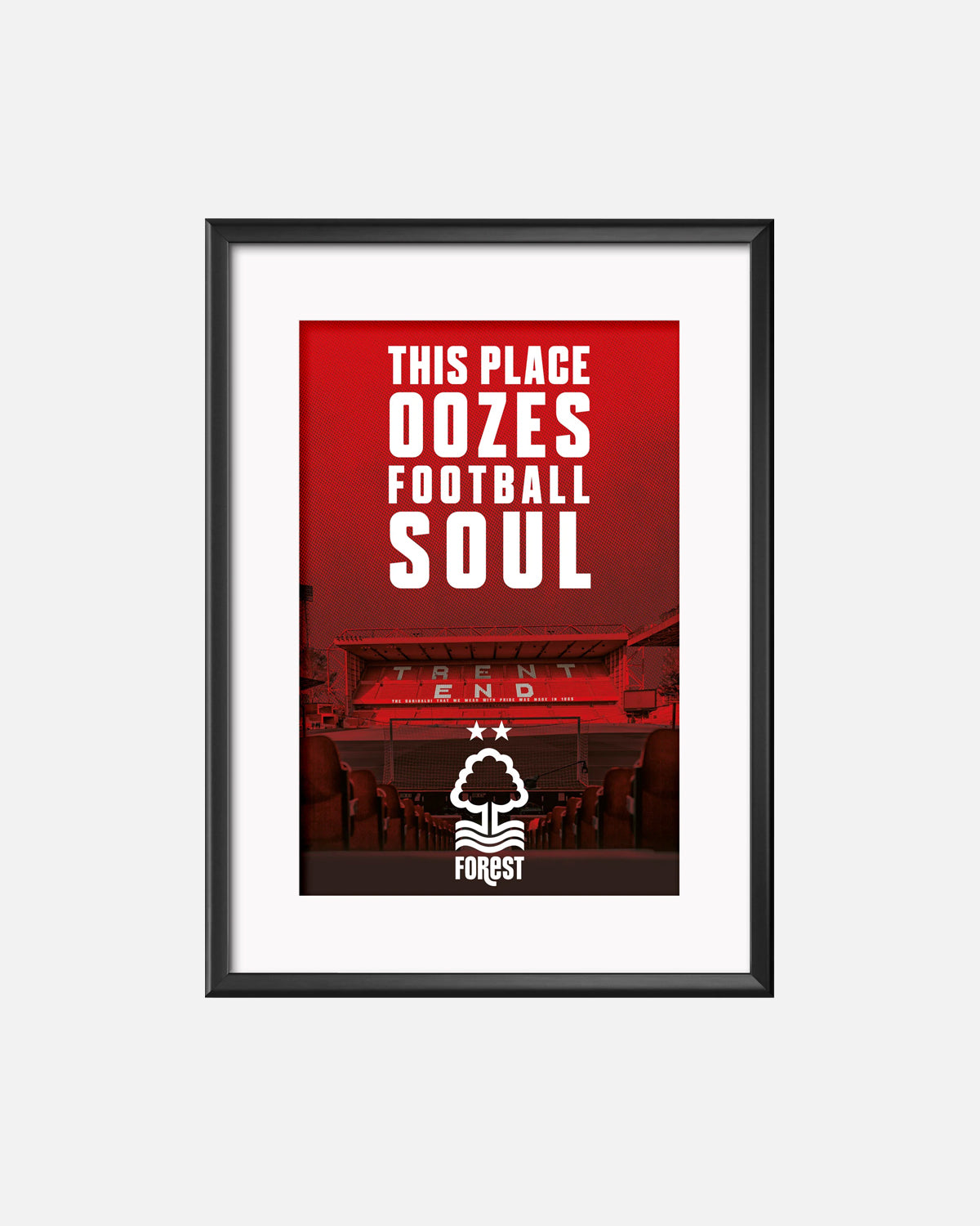 NFFC Oozes Football Soul A3 Print