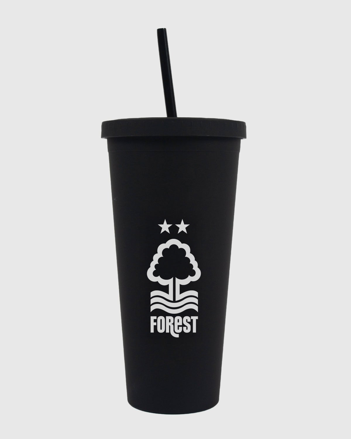NFFC Black 650ml Cup & Straw