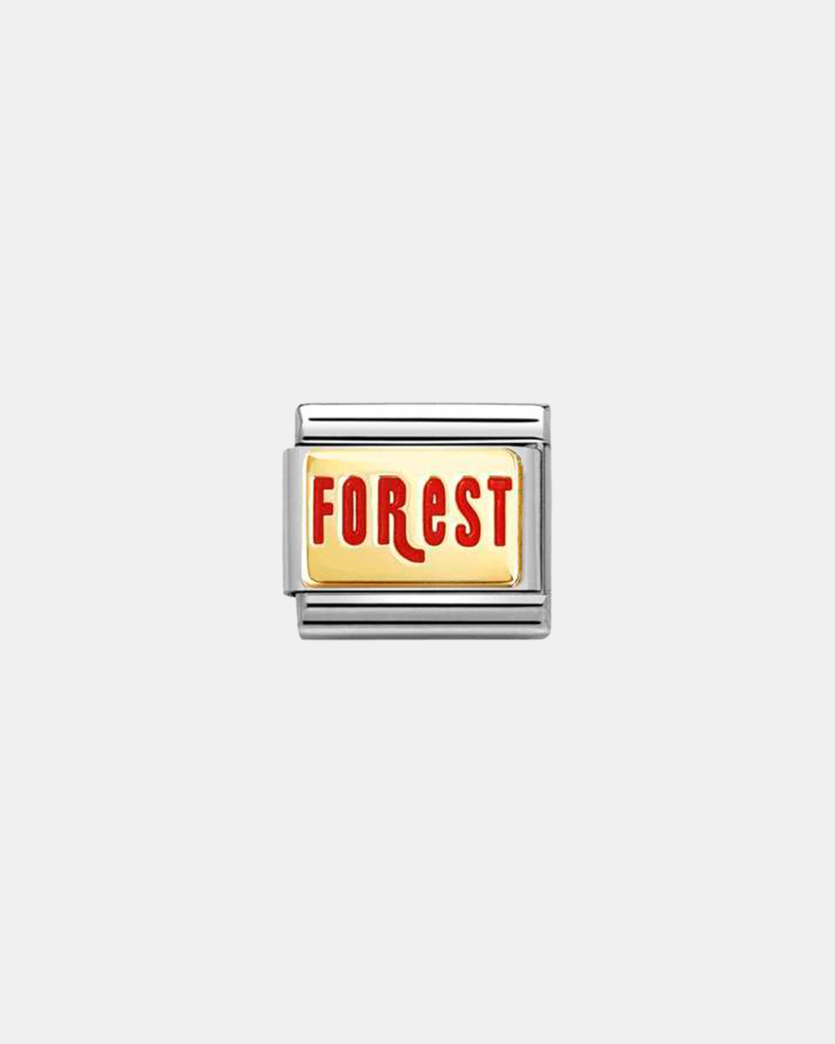 NFFC Nomination FOREST Gold Plated Charm