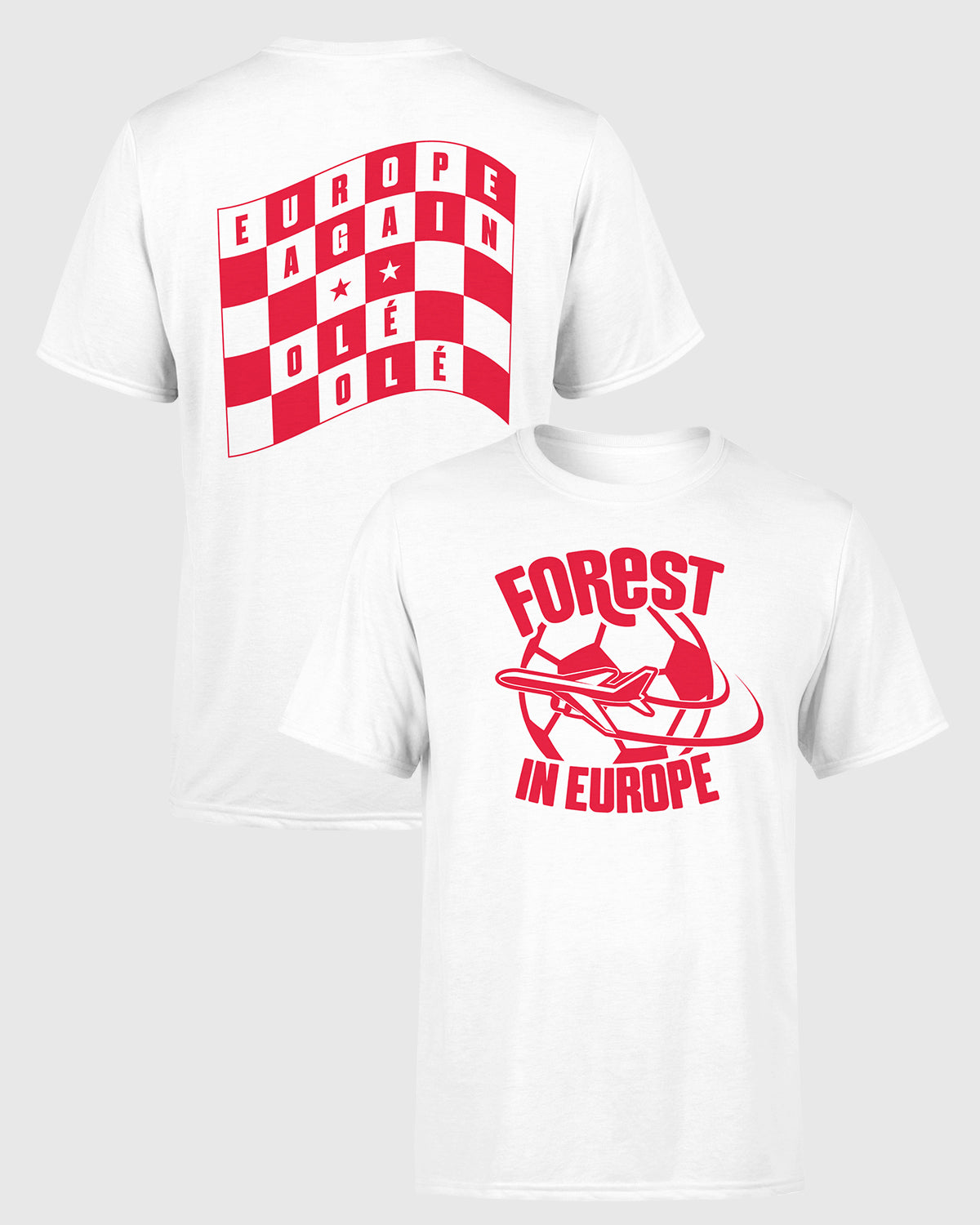 NFFC White Forest in Europe T-Shirt
